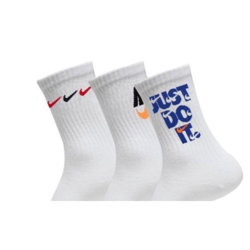 Calcetines Deportivos Nike EVERYDAY PLUS CUSHIONED DH3822 902  Blanco