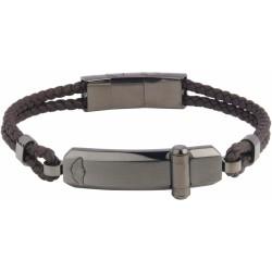 Pulsera Hombre Police PEAGB2211636 Cuero 19 cm