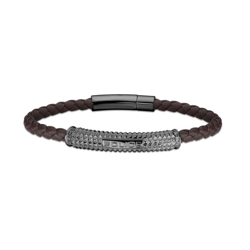 Pulsera Hombre Police PEAGB2214903 Cuero 19 cm