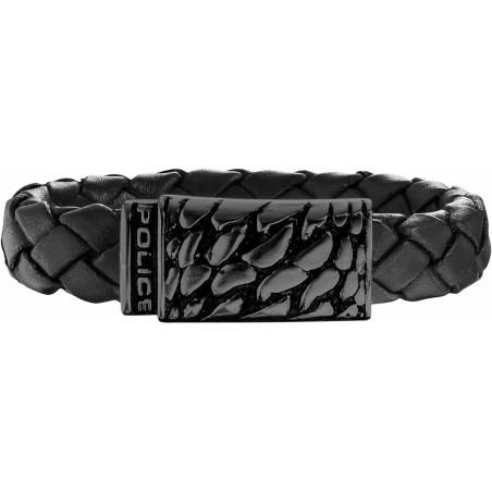 Pulsera Hombre Police PJ25729BLB.01-L Cuero 21 cm