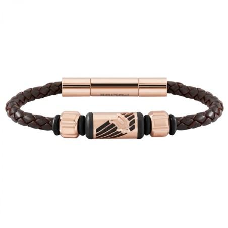 Pulsera Hombre Police PJ26466BLC.03A Cuero 19 cm