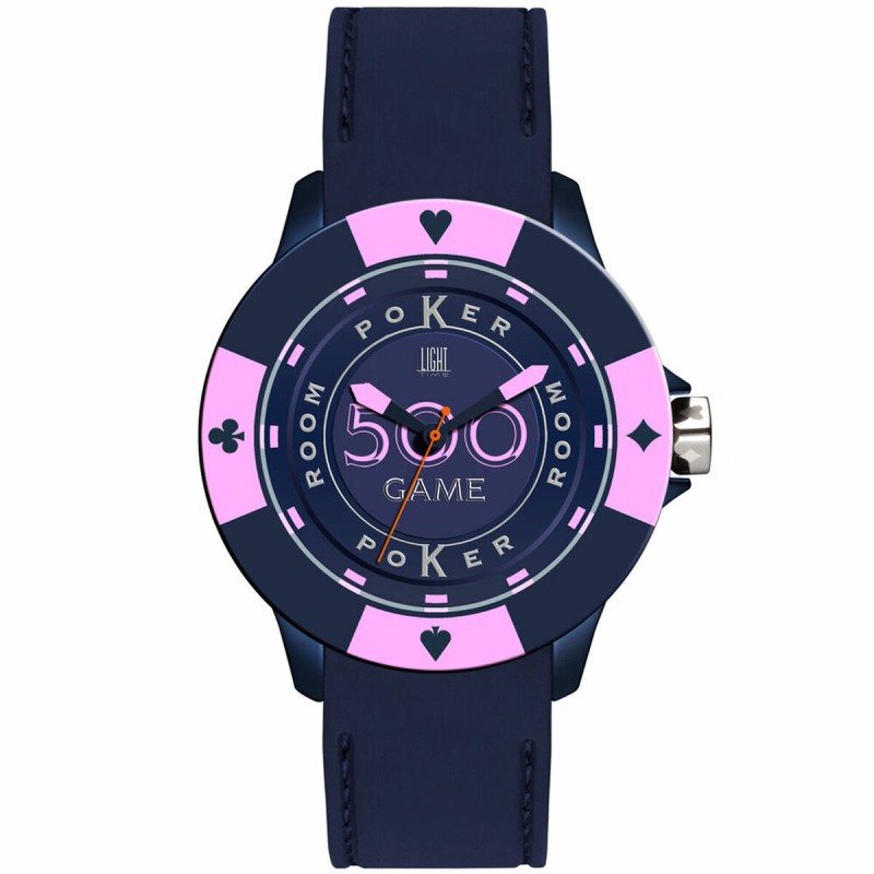 Reloj Unisex Light Time POKER (Ø 41 mm)