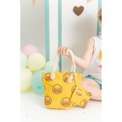 Bolso Crochetts Amarillo Pato