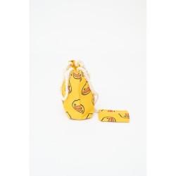 Bolso Crochetts Amarillo Pato