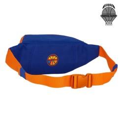 Riñonera Valencia Basket Azul Naranja (23 x 12 x 9 cm)