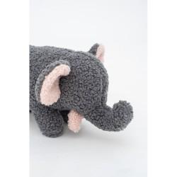 Peluche Crochetts Bebe Marrón Elefante 27 x 13 x 11 cm