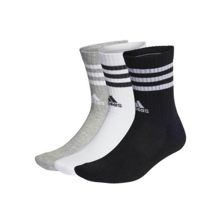 Calcetines Deportivos Adidas 3S C SPW CRW 3P IC1323  Gris