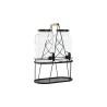 Dispensador de bebidas Home ESPRIT Negro Metal Cristal 3,5 L 34 x 18 x 46 cm