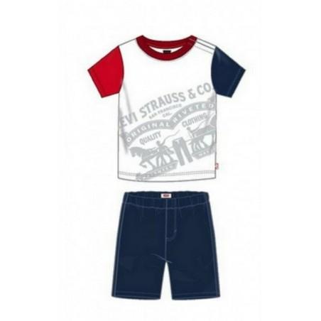 Conjunto Deportivo para Bebé Levi's Color Block Tee