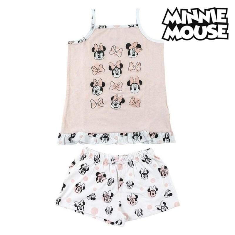 Pijama Infantil Minnie Mouse Rosa