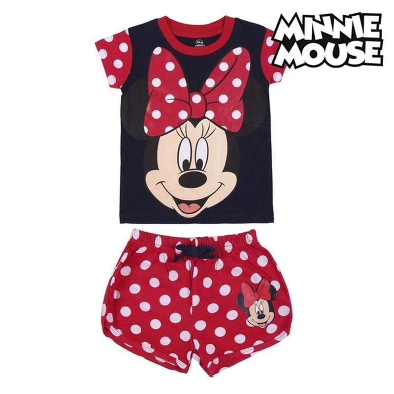 Pijama Infantil Minnie Mouse Rojo