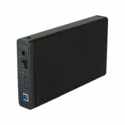 Carcasa para Disco Duro 3,5" USB 3GO HDD35BK312 3,5"