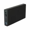 Carcasa para Disco Duro 3,5" USB 3GO HDD35BK312 3,5"