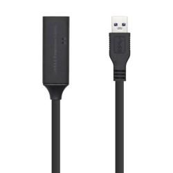 Adaptador USB Aisens A105-0408 Negro 10 m USB 3.0 (1 unidad)