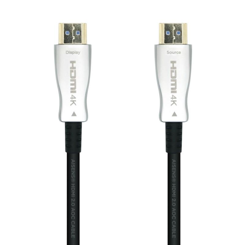 Cable HDMI Aisens A148-0378 Negro 20 m Alta velocidad Premium