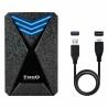 Carcasa para Disco Duro TooQ TQE-2550BL 2,5" USB 3.0 Azul Negro 2,5"