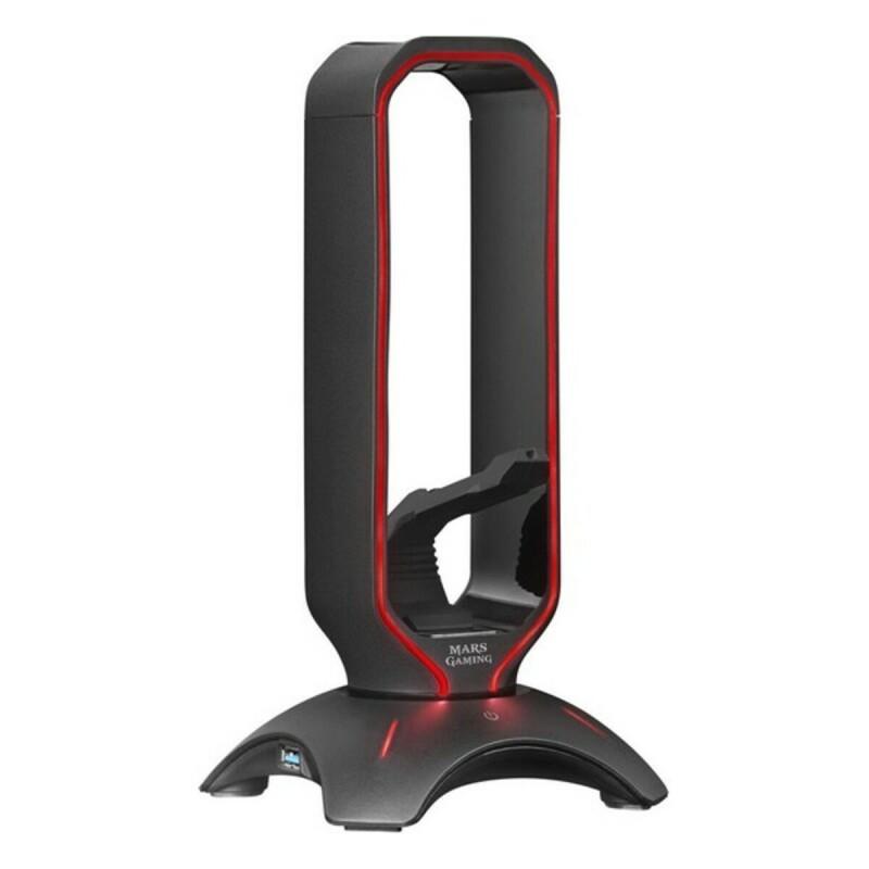 Soporte para Auriculares Gaming Mars Gaming MHHPRO Negro