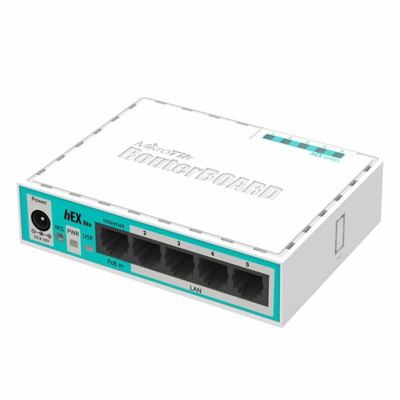 Router Mikrotik RB750R2 Blanco