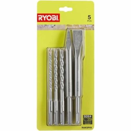 Set de brocas Ryobi RAKSP05 Cincel Metal 5 Piezas