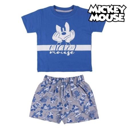 Pijama Infantil Mickey Mouse Azul