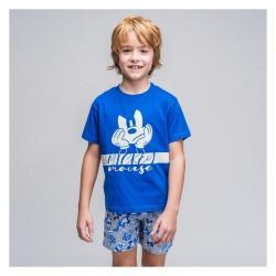 Pijama Infantil Mickey Mouse Azul