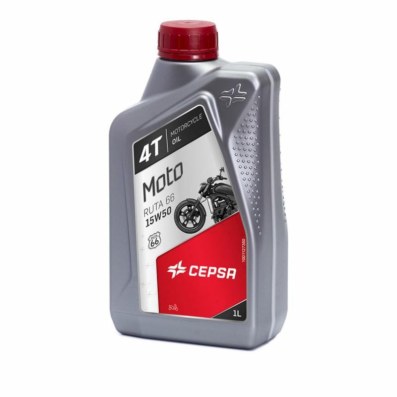 Aceite Lubricante para Motor Cepsa Route 66 1 L Motocicleta 15W50