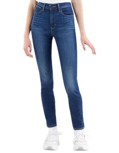 Pantalon Vaquero Levi's 721 High-Rise Skinny 26W/32L AZUL