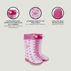 Botas de Agua Infantiles Peppa Pig Rosa