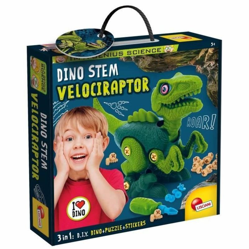 Juego de Ciencia Lisciani Giochi Dino Stem Velociraptor