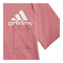 Conjunto Deportivo para Niños Adidas Badge of Sport Summer Coral