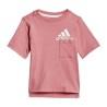 Conjunto Deportivo para Niños Adidas Badge of Sport Summer Coral