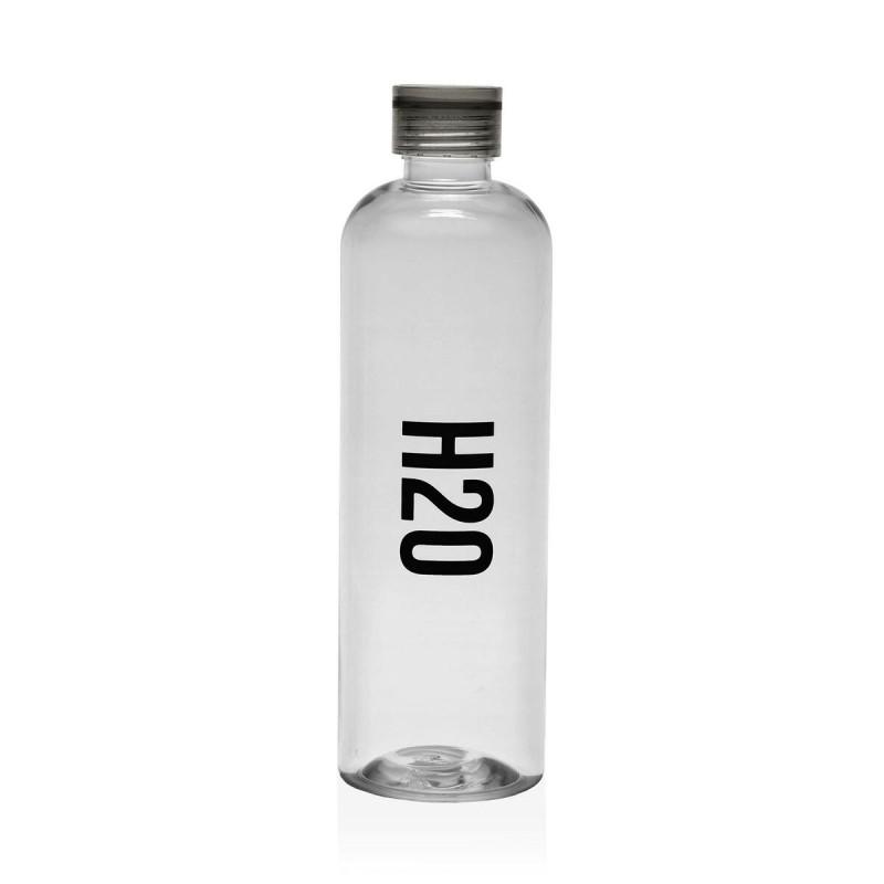 Botella de Agua Versa H2o Negro Acero Poliestireno 1,5 L 9 x 29 x 9 cm