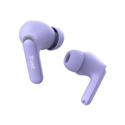 Auriculares in Ear Bluetooth Trust 25297 Morado Púrpura