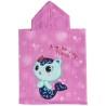 Poncho-Toalla con Capucha Gabby's Dollhouse Rosa 50 x 115 cm