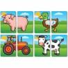 Juego Educativo Orchard Farmyard Heads & Tails (FR)