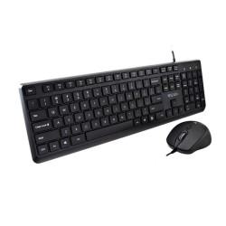 Teclado y Ratón V7 CKU350US Negro Qwerty US