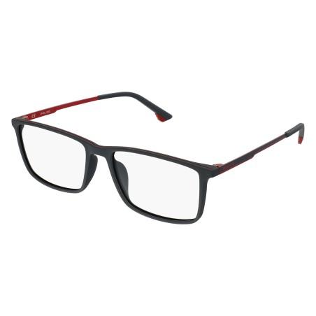 Montura de Gafas Hombre Police VPLB48-5506VP Gris Ø 55 mm