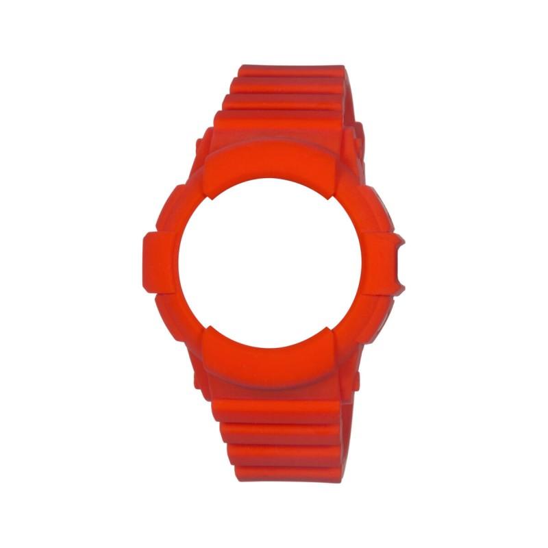 Carcasa Intercambiable Reloj Unisex Watx & Colors COWA2741 Rojo