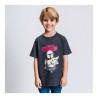 Camiseta de Manga Corta Infantil The Mandalorian Negro