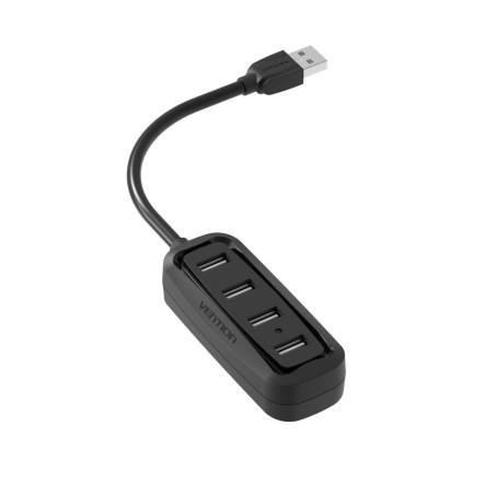 Hub USB Vention VAS-J43-B050 Negro (1 unidad)