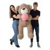 Oso de Peluche Fresa 140 cm