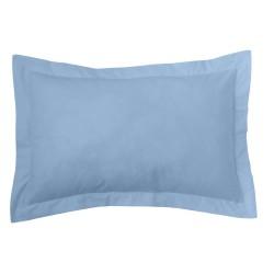 Funda de cojín Alexandra House Living Azul Celeste 55 x 55 + 5 cm