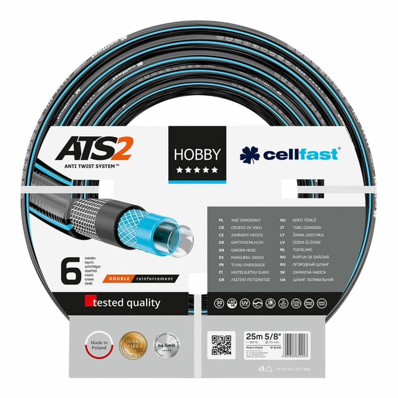 Manguera Cellfast Hobby Ats2 PVC 25 m Ø 15 mm 6 capas