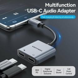 Hub USB-C Vention BGZHA 15 cm