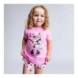 Pijama de Verano Minnie Mouse Rosa