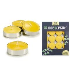 Set de Velas Citronela Amarillo (12 Unidades)