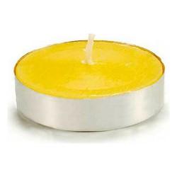 Set de Velas Citronela Amarillo (24 Unidades)