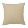 Funda de cojín Alexandra House Living Beige Camel 40 x 40 cm