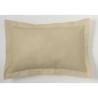 Funda de cojín Alexandra House Living Beige Camel 55 x 55 + 5 cm