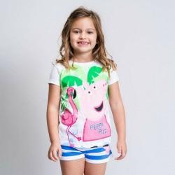 Conjunto de Ropa Peppa Pig Blanco Azul